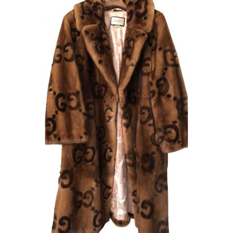 flamboyant gucci mink coat|Gucci blazers for women.